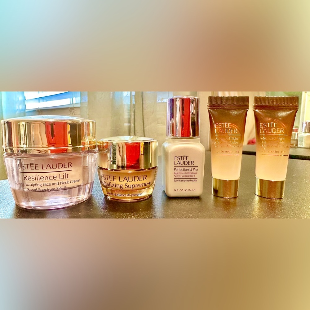 Resilience Lift, Revitalizing Supreme+, Perfectionist Pro, 2 Advance Night Gels